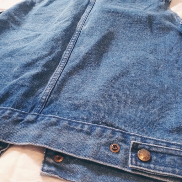 Calvin Klein Sport Denim Vest M Vintage - Picture 5 of 5